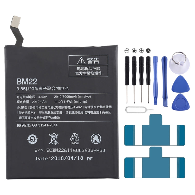 BM22 2910mAh Lithium Polymer Battery for Xiaomi Mi 5, For Mi 5 BM22 2910mAh Lithium Polymer Battery for Xiaomi Mi 5, For Mi 5